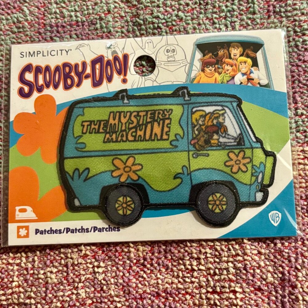 Scooby-Doo Van Iron On  by Simplicity.   3 x 2 inches